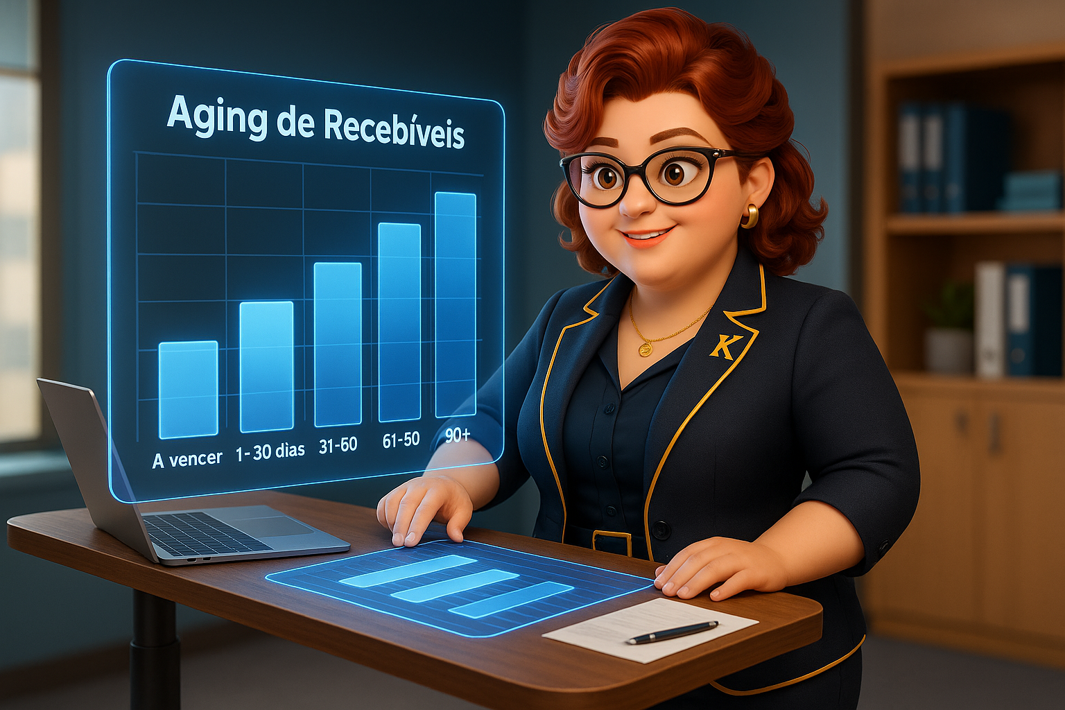 Karin managing tuition collection on WhatsApp — education solution