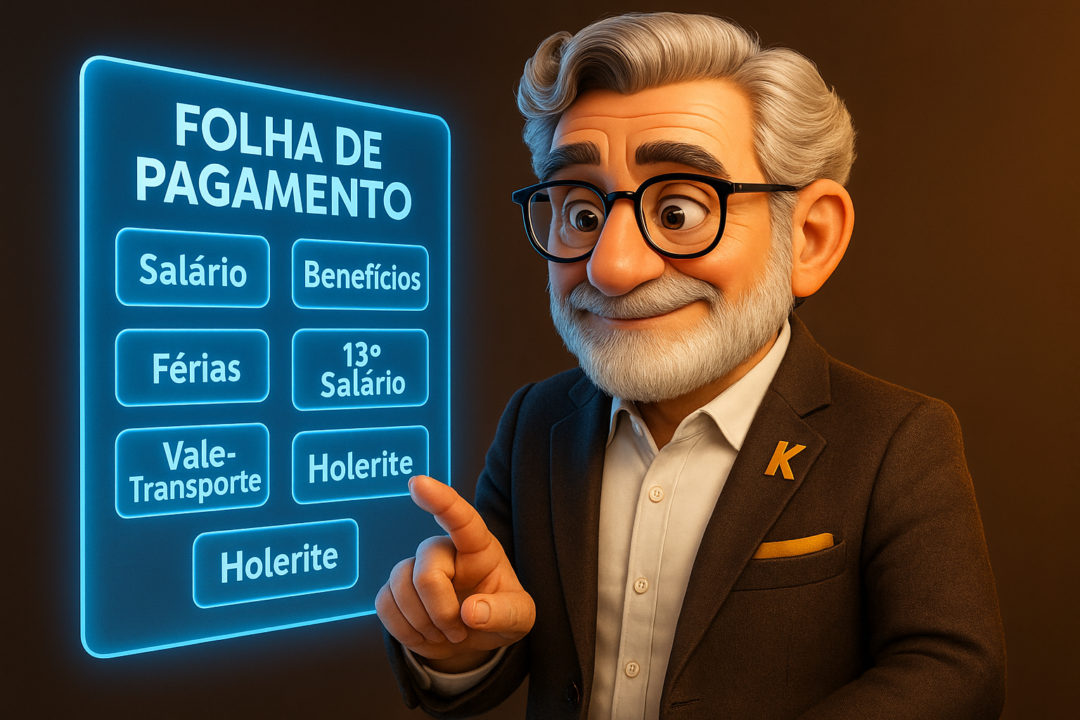 Klaus em ação — fechamento inteligente de folha com compliance eSocial e FGTS Digital